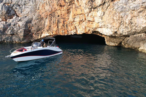 Kotor : Baie de Boka, Notre-Dame du Rocher et Grotte Bleue