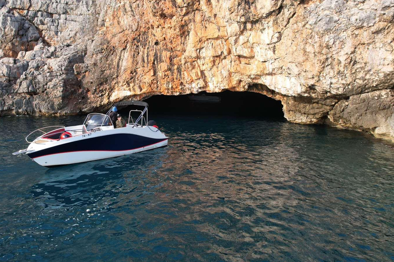 Kotor : Baie de Boka, Notre-Dame du Rocher et Grotte Bleue