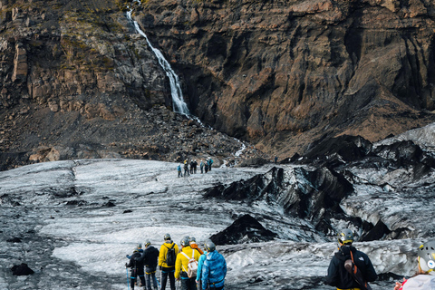 Sólheimajökull: Caminhada na Caverna de Gelo Azure e no GlaciarSólheimajökull: Caminhada pela Caverna de Gelo Azure e pelo Glaciar