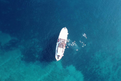 Split: Sunset Boat Party with Live DJs and Blue Lagoon Swim