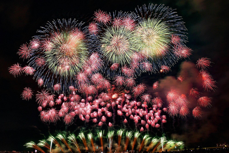 Tokyo: Nagaoka Fireworks Festival Tour with Seating Departure From Ueno A Seating