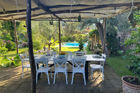 Sorrento&#039;s Tasty Garden: Kochkurs mit FleischmenüVegetarisches Menü