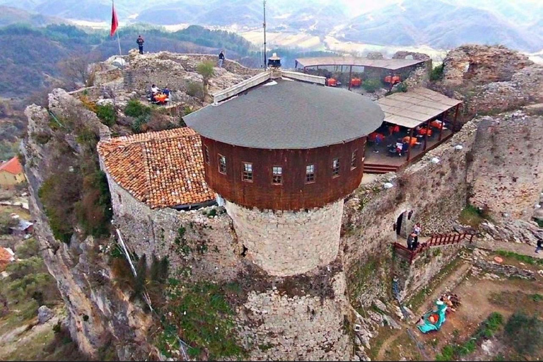 From Tirana: Funari Lake, Swim&Kayak/Petrela Castle, ZipLine