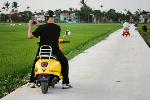 Hoi An: Rural Island & Craft Village Half-Day E-Scooter Tour Self-drive E-Scooter