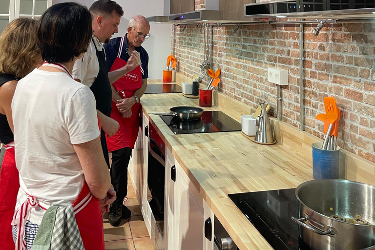 Bilbao: Aula de culinária basca tradicional com degustação de vinhos