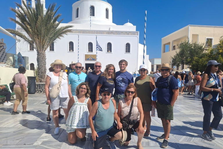 Santorini Island Tour for Cruise Travellers with Water Taxi Santorini: The Best Tour with Water Taxi For Cruise Lines