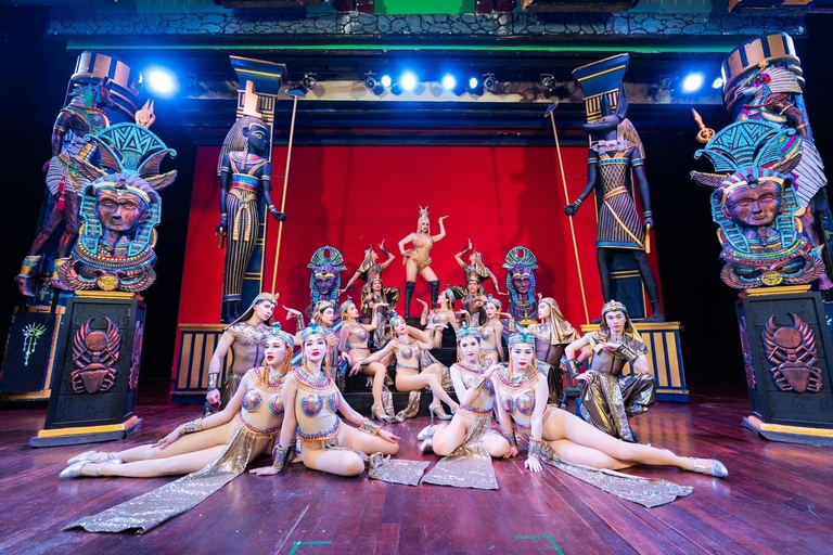 Phuket: Athena Cabaret Show Ticket met RetourvluchtVIP zitplaats