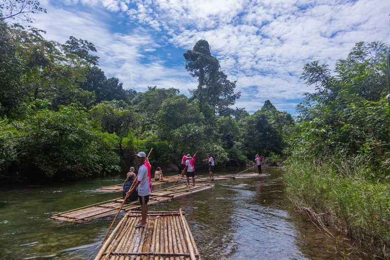Khao Lak : Visite d&#039;une demi-journée en Bamboo Rafting avec déjeuner