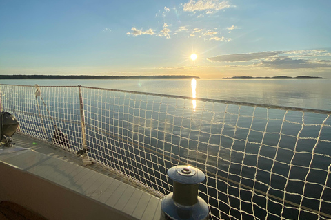 Estocolmo: Tour particular em um barco a velaPasseio de barco em Estocolmo