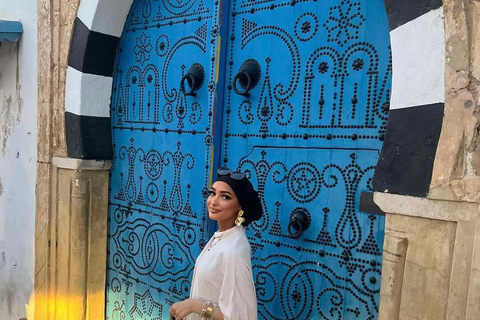 Gammarth & Sidi Bou Said: Sea & Colors Private Tour Pick Up From Tunis