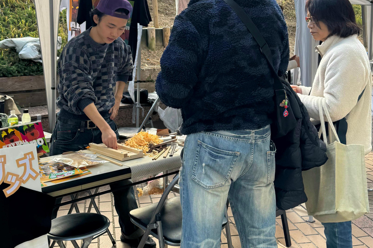 Chopstick Making Workshop in Shinsaibashi, Osaka