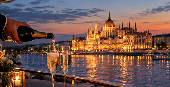 Budapest Evening Cruise with Unlimited Prosecco, Wine & Beer
