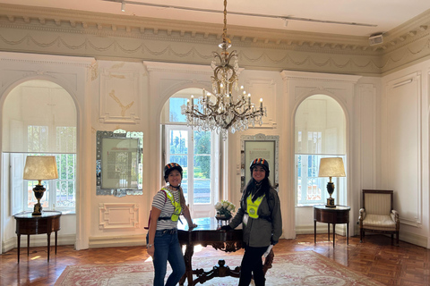 Andes Mountain Range on Electric Scooter, culture and nature