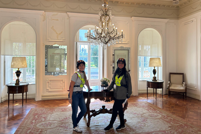 Andes Mountain Range on Electric Scooter, culture and nature