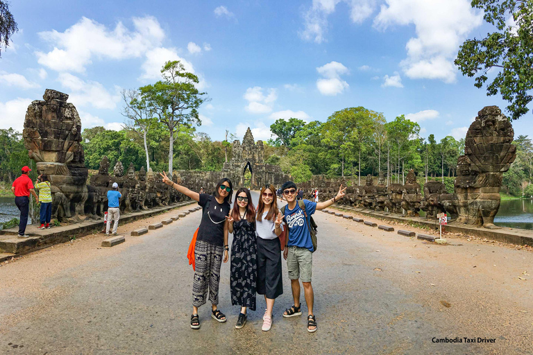 Au départ de Phnom Penh : Excursion d&#039;une journée à Angkor Wat, Bayon et Ta Prohm