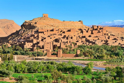 Da Fes: Tour del deserto indimenticabile di 3 giorni a MarrakechCampo desertico standard