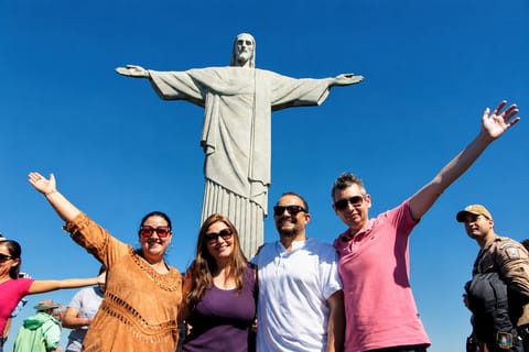 Rio de Janeiro: Christ the Redeemer + City Tour + Ticket and Transportation Included