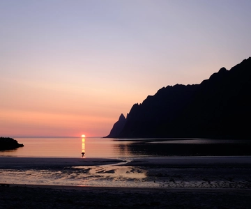 Senja: Midnight Sun Kayaking in Ånderdalen National Park