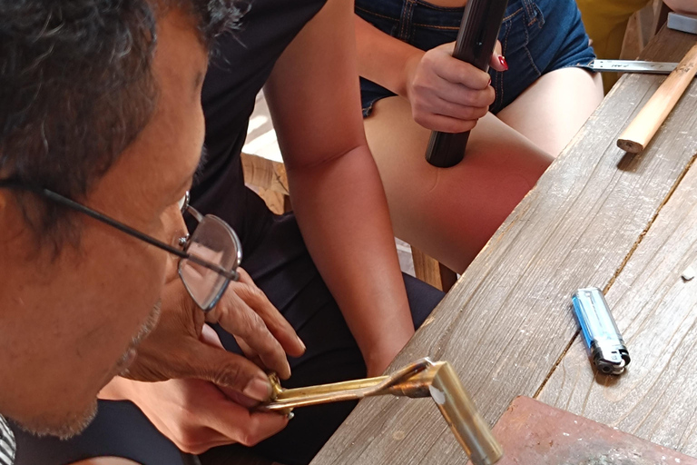 Bali: Laboratorio di creazione di gioielli in argento a Uluwatu con Creazione03:00 PM