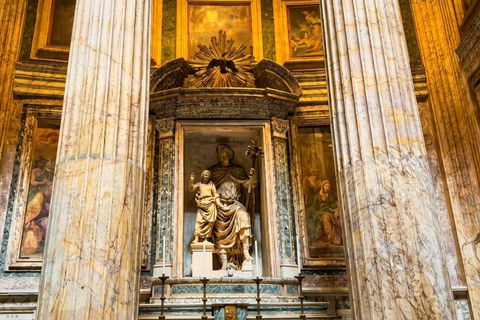 Rome Pantheon Night Tour with Local Host & Guide Entry Ticket + Audio Guide Experience