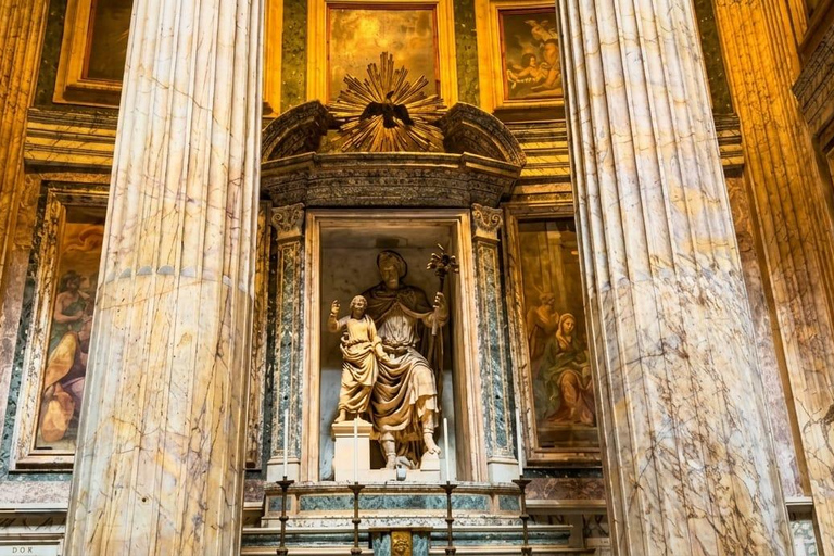 Rome Pantheon Night Tour with Local Host & Guide Entry Ticket + Audio Guide Experience
