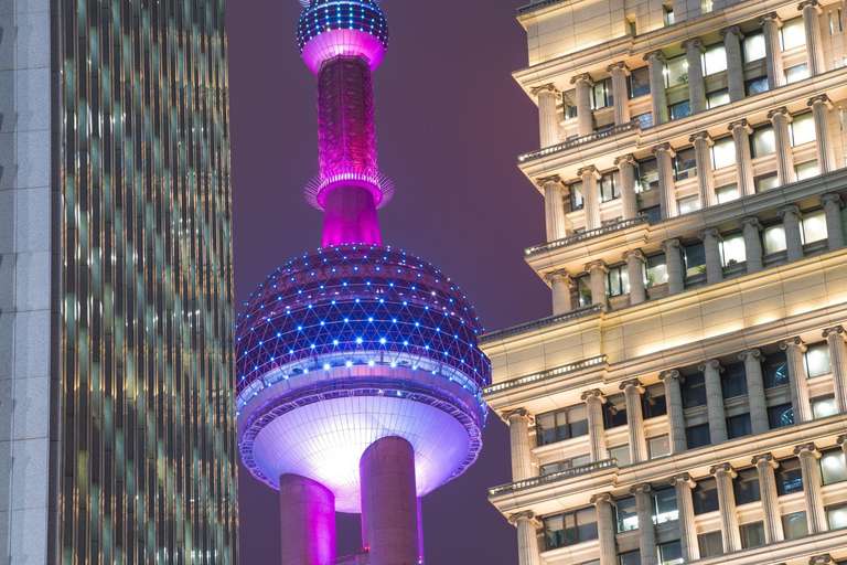 Shanghai: Oriental Pearl Radio &amp; TV Tower e-biljettSky Walking värdepaket + 351 rymdkapsel