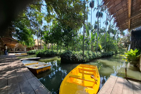 بانكوك: السوق العائم وسوق القطار، ومعبد التنين، والمقهى التايلاندي