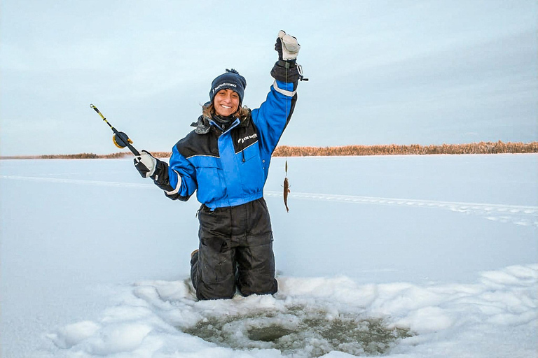 Levi: A fun Ice Fishing Experience in Levi, 3 HOURS