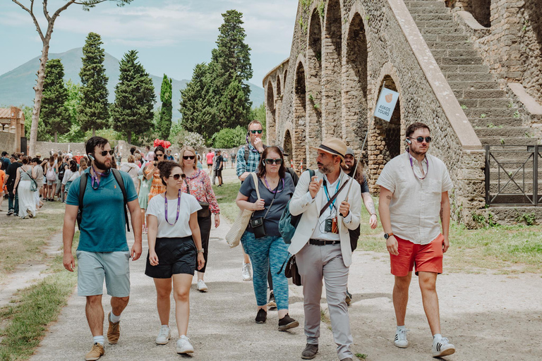 Pompeii and Amphitheatre group tour with an archaeologist English Tour