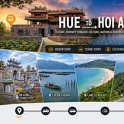 From Hue: An Bang Ghost City, Lagoon, Beach & Hai Van Pass From Hue: An Bang Ghost City, Lagoon, Beach & Hai Van Pass
