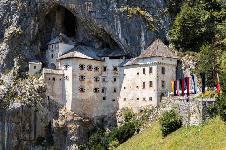 Zagreb: Private Tagestour Ljubljana, Höhle und Burg von Postojna