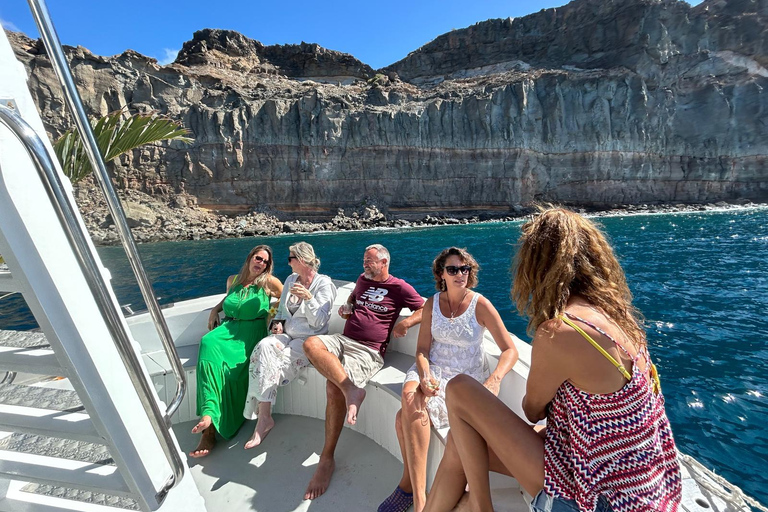 Puerto Rico, Grande Canarie : excursion en bateau, boissons, repas, paddle surf, plongée avec tuba.Profitez du paddle surf et de la plongée avec tuba dans les criques de Grande C