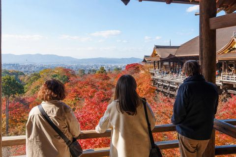 Kyoto: Kiyomizu-dera Autumn Colors & Historic Streets Walk Early Bird 20% Off – Limited Autumn Offer