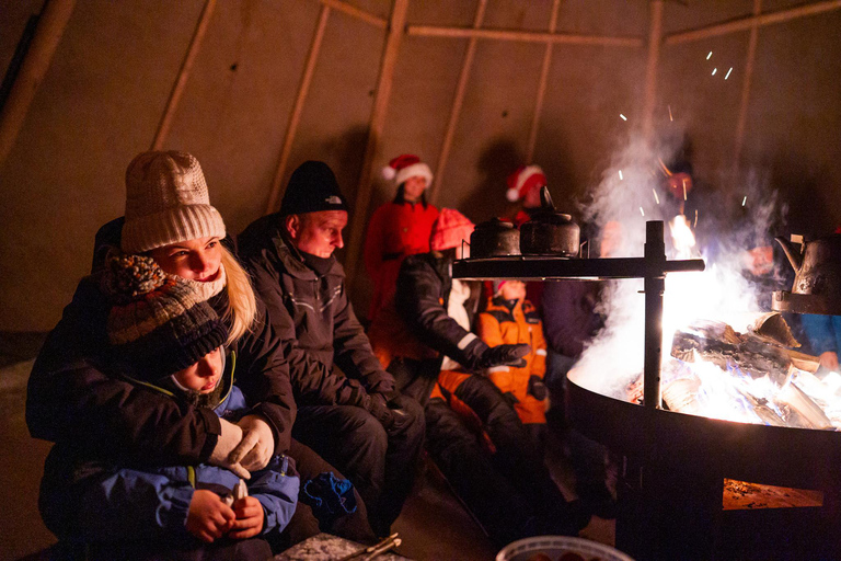 罗瓦涅米：神奇的圣诞老人和北极光体验