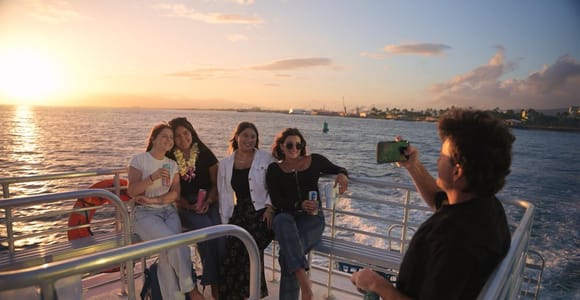 Waikiki: BYOB Sunset Cruise with Diamond Head Views