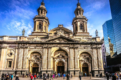 Santiago : visite privée de la ville et dégustation de vins à Viña Santa Rita