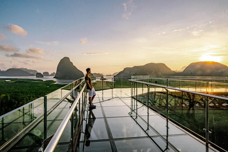 Phang Nga Bay Skywalk w Samet Nangshe z prywatnym transferem