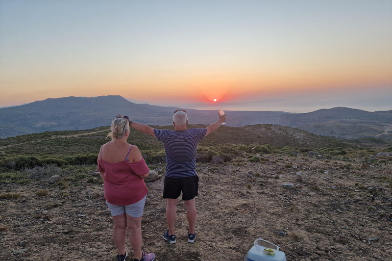 Rethymno Sunset Land Rover Safari with Dinner & Wine FROM KAVRO Sunset Land Rover Safari with Dinner & Wine