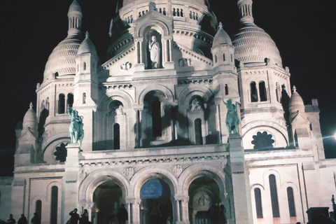 Paris la nuit : visite privée de 3h en 2cv rose avec champagne