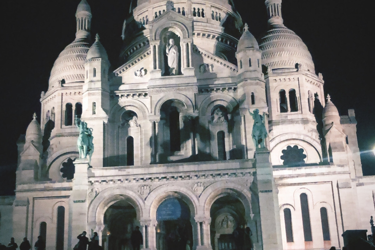 Paris la nuit : visite privée de 3h en 2cv rose avec champagne
