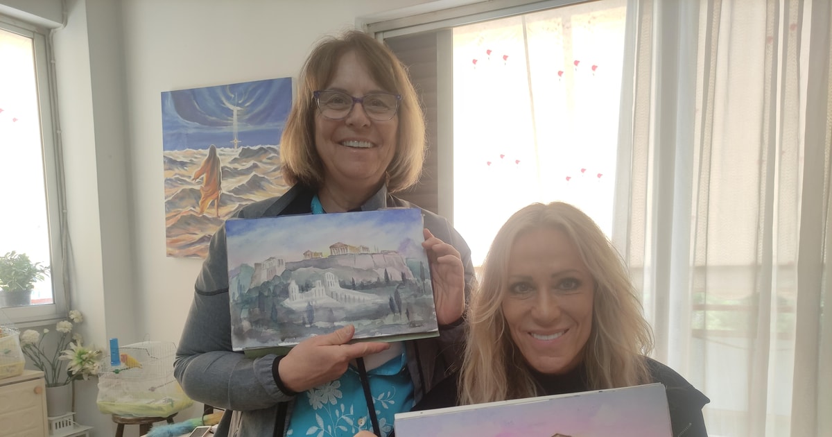 Athen Aquarellmalerei Workshop Mit Akropolis Getyourguide