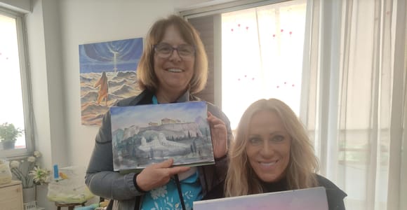 Athens: workshop for painting landscape with local artist
