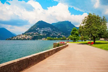 Mailand:Tagestour Comer See, Lugano & Bellagio mit Bootsfahrt