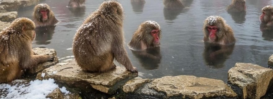 Tokyo : excursion privée au parc des singes des neiges et aux temps forts de Nagano
