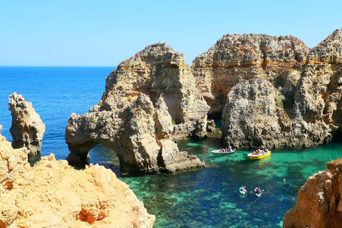 From Lisbon: Private tour to Algarve,Benagil cave & Lagos