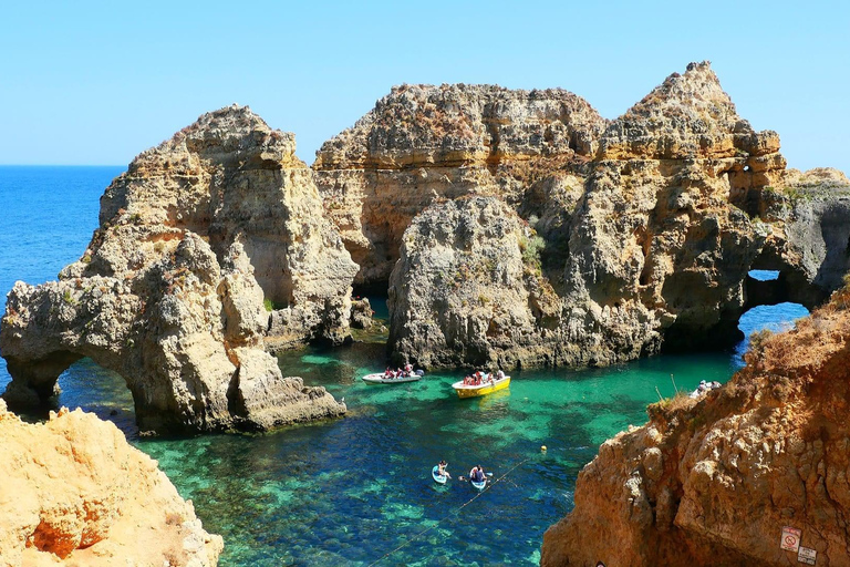 From Lisbon: Private tour to Algarve,Benagil cave & Lagos