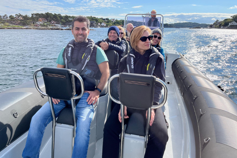 Kristiansand: Express Archipelago Tour mit dem RIB Speedboat