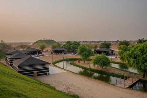 Dubai: Full-Day Desert Safari, Wildlife at Al Marmoom Oasis Shared Tour & Shared Tent