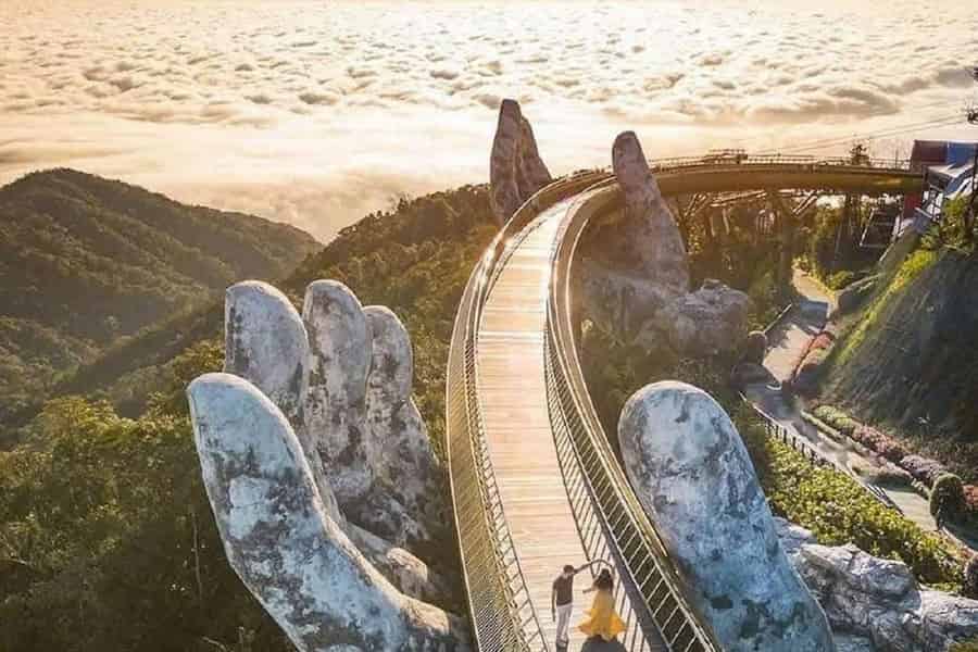 Da Nang: Goldene Brücke, Lady Buddha, Marmorberg & Am Phu Höhle. Foto: GetYourGuide