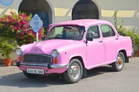 Jaipur private guided tour by vintage Luxury car
